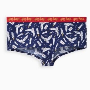 3 for $30 TORRID NWT Harry Potter Seamless Boyshort Panty - Cotton Hedwig 0316